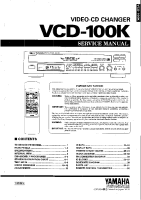 Yamaha VCD-100-K - Service Manual